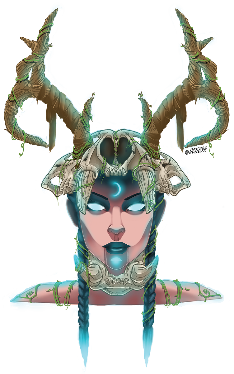 Nightelf Druid Blue - Sticker - $5.00