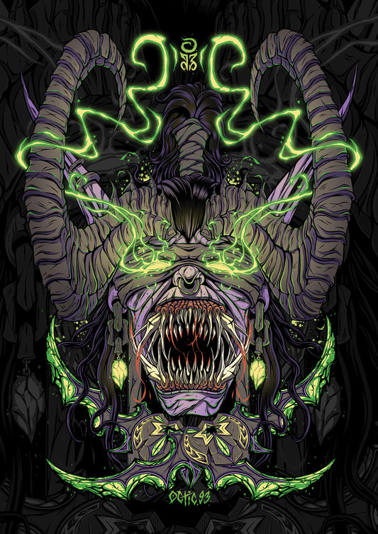 Illidan Stormrage - A4 PRint