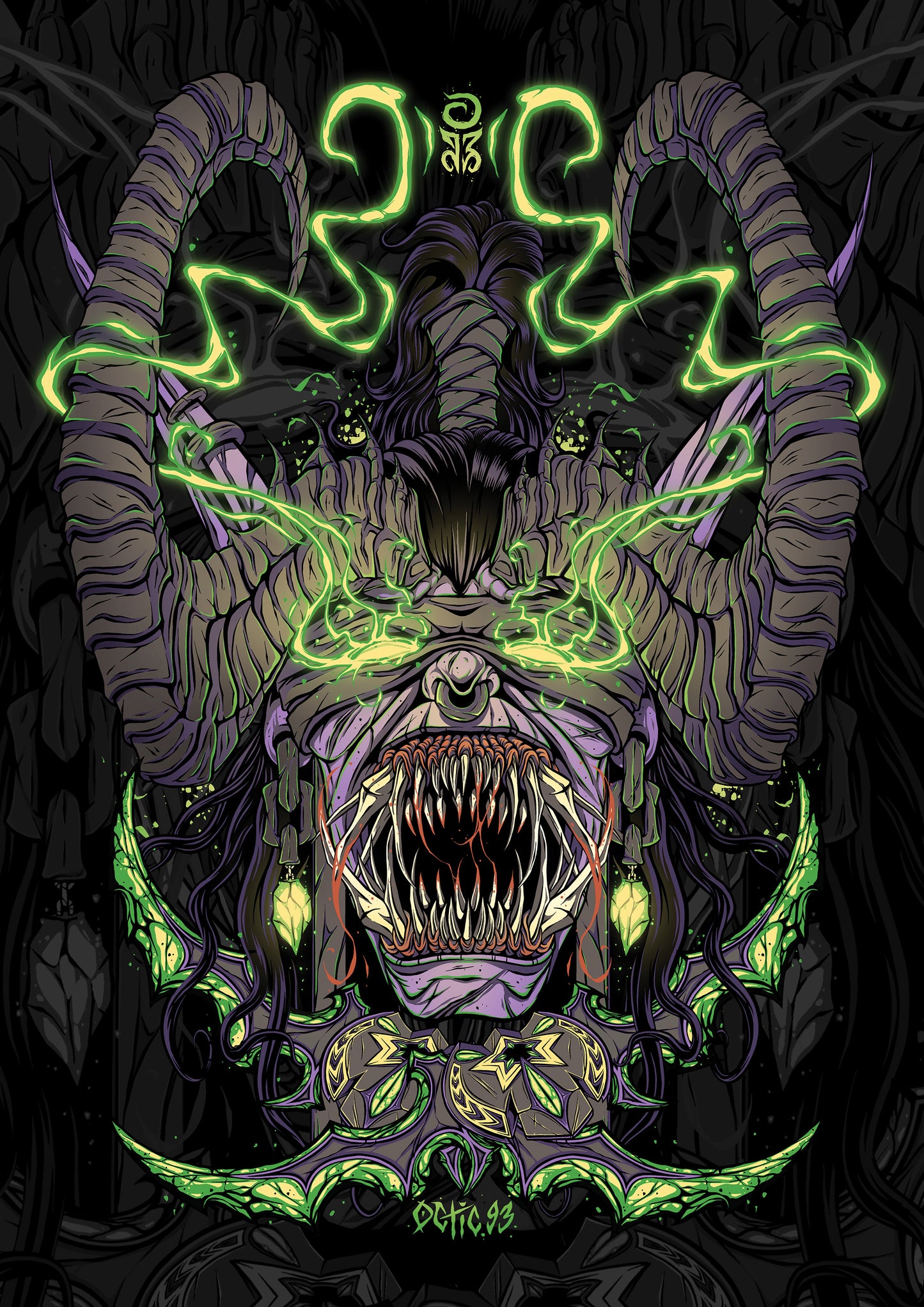 Illidan Stormrage - A3 Foil Print