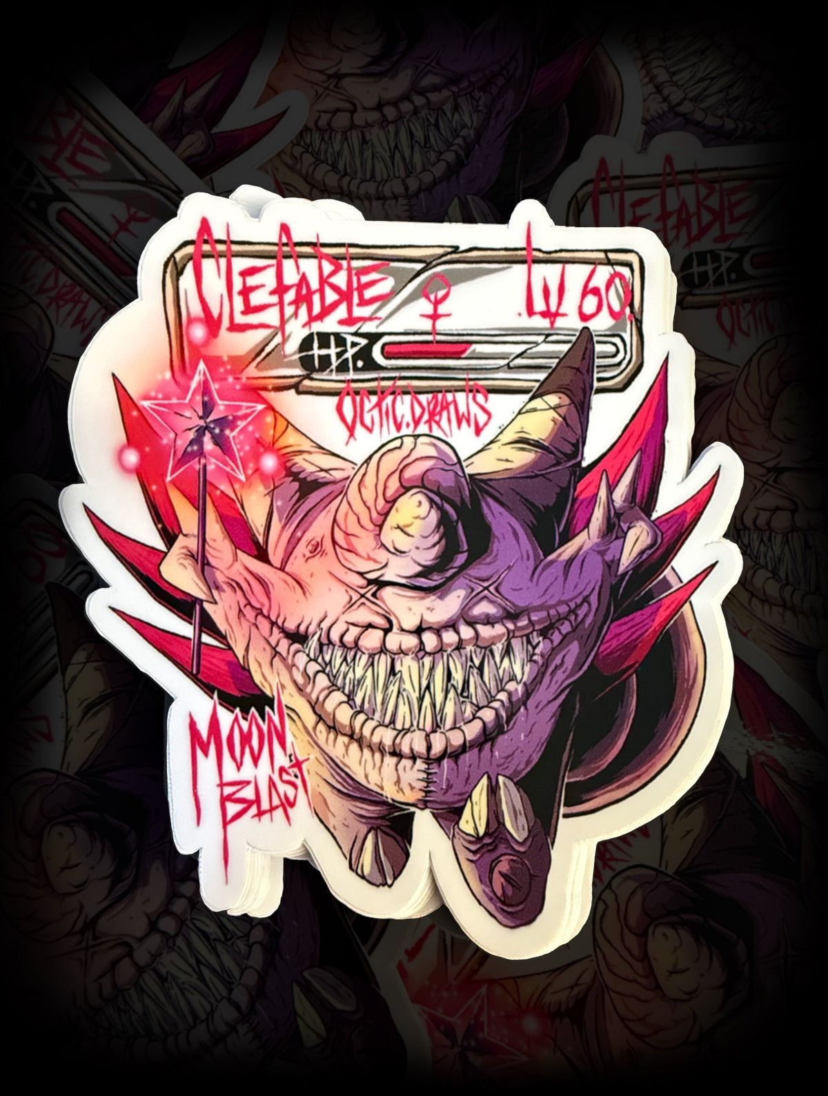 Clefable - Sticker 10cm