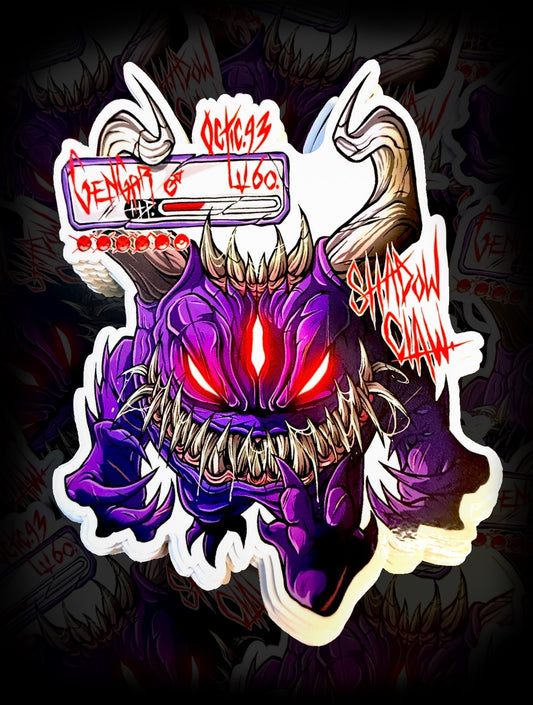 Gengar - Sticker - 15cm