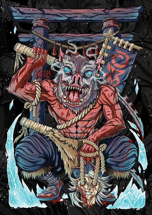 Innosuke Hashibira - A4 Print