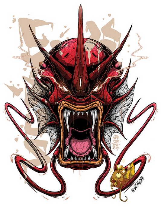 Mega Gyarados EX - Sticker