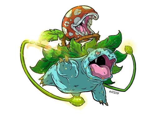 Piranha Plant Venusaur